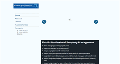 Desktop Screenshot of floridaprofessionalpropertymanagement.com